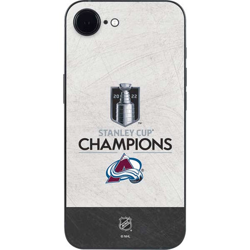 NHL 2022 Stanley Cup Champions Avalanche iPhone 16e Skin